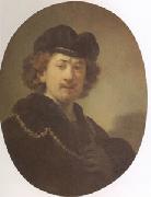 Rembrandt, Self Portrait with a Gold Chain (mk05)